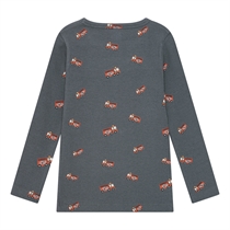 BIRKHOLM Rib Bluse Brandbiler